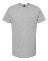 Tultex 293 Heavyweight Jersey Pocket T-Shirt #color_Heather Grey