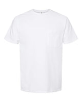 Tultex 293 Heavyweight Jersey Pocket T-Shirt #color_White