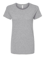 M&O 4810 Women's Gold Soft Touch T-Shirt #color_Athletic Grey