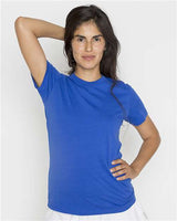 Los Angeles Apparel 21002 USA-Made Women's Fine Jersey T-Shirt #color_Royal