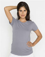 Los Angeles Apparel 21002 USA-Made Women's Fine Jersey T-Shirt #color_Slate