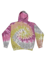 Colortone 8777 Tie-Dyed Hooded Sweatshirt #color_Desert Rose