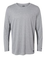 Oakley FOA402992 Team Issue Hydrolix Long Sleeve T-Shirt #color_New Granite Heather
