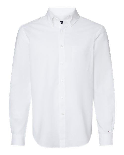 Tommy Hilfiger 13TH107 Cotton/Linen Shirt #color_Bright White