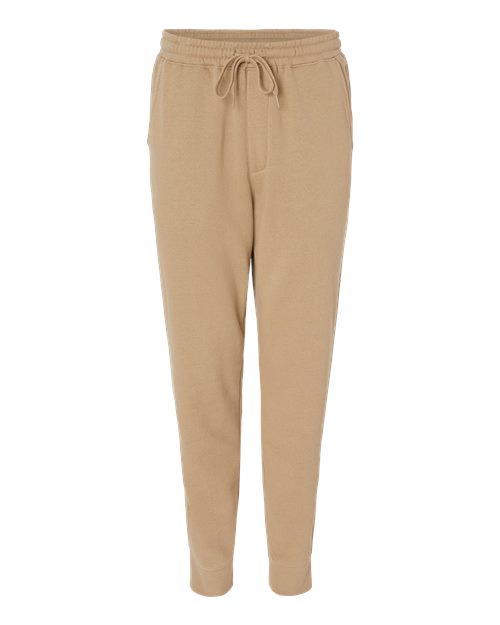 Independent Trading Co. IND20PNT Midweight Fleece Pants #color_Sandstone