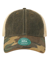 LEGACY OFA Old Favorite Trucker Cap #color_Black/ Army Camo/ Khaki