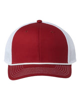 The Game GB452R Everyday Rope Trucker Cap #color_Cardinal/ White
