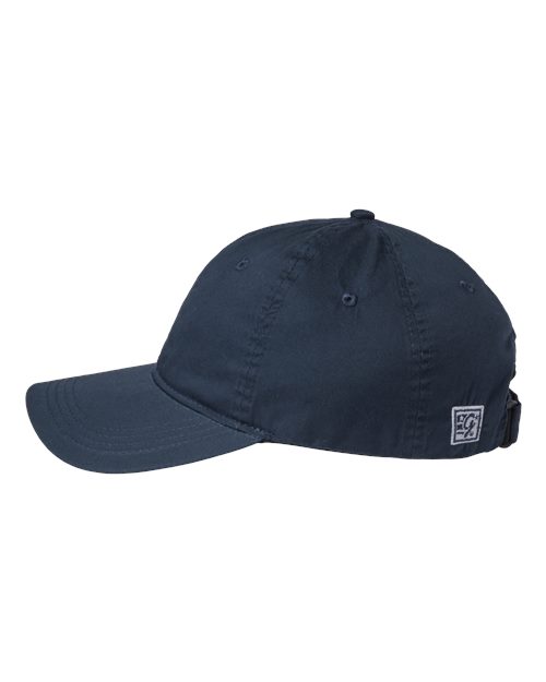The Game GB510 Ultralight Cotton Twill Cap #color_Navy