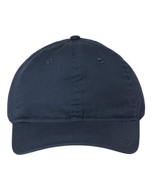 The Game GB510 Ultralight Cotton Twill Cap #color_Navy