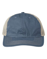 The Game GB880 Soft Trucker Cap #color_Marine/ Khaki