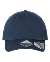 Atlantis Headwear FRASER Sustainable Dad Hat #color_Navy
