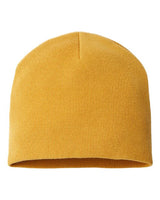 Atlantis Headwear YALA Sustainable Beanie #color_Mustard Yellow