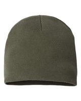 Atlantis Headwear YALA Sustainable Beanie #color_Olive