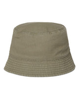 Atlantis Headwear POWELL Sustainable Bucket Hat #color_Olive