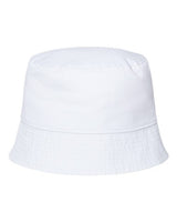 Atlantis Headwear POWELL Sustainable Bucket Hat #color_White