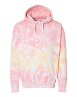 Colortone 8777 Tie-Dyed Hooded Sweatshirt #color_Funnel Cake