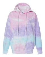 Colortone 8777 Tie-Dyed Hooded Sweatshirt #color_Cotton Candy