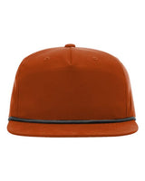 Richardson 256 Umpqua Snapback Cap #color_Dark Orange/ Black