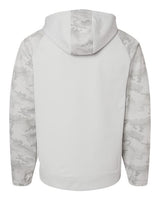 Paragon 306 Tahoe Camo Fleece Hooded Sweatshirt #color_Aluminum/ Grey