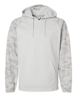 Paragon 306 Tahoe Camo Fleece Hooded Sweatshirt #color_Aluminum/ Grey