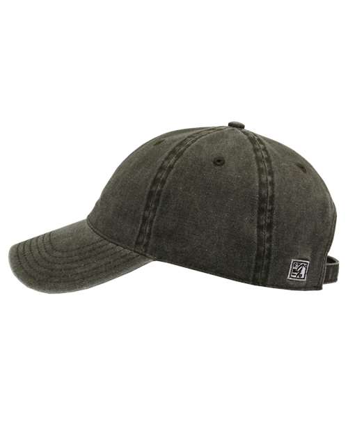 The Game GB465 Pigment-Dyed Cap #color_Army Green