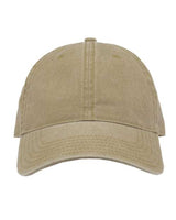 The Game GB465 Pigment-Dyed Cap #color_Khaki