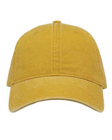 The Game GB465 Pigment-Dyed Cap #color_Mustard Yellow