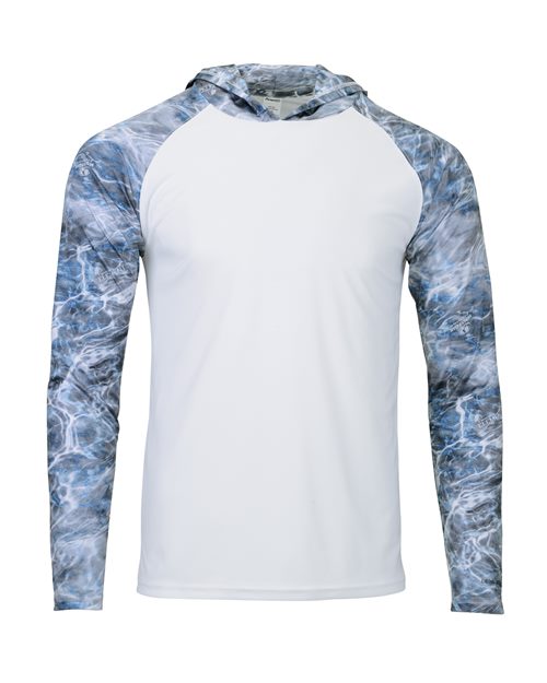 Paragon 241P Biloxi Performance Colorblocked Hoodie #color_Steelhead