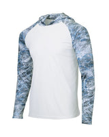 Paragon 241P Biloxi Performance Colorblocked Hoodie #color_Steelhead