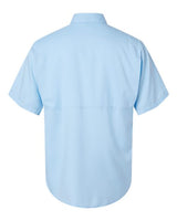 Paragon 700 Hatteras Performance Short Sleeve Fishing Shirt #color_Blue Mist