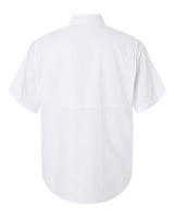 Paragon 700 Hatteras Performance Short Sleeve Fishing Shirt #color_White