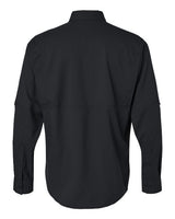 Paragon 702 Kitty Hawk Performance Long Sleeve Fishing Shirt #color_Black