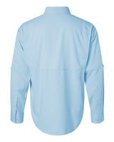 Paragon 702 Kitty Hawk Performance Long Sleeve Fishing Shirt #color_Blue Mist