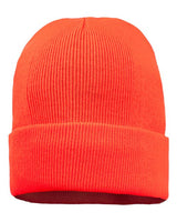 ""Sportsman SP12FL 12" Fleece Lined Cuffed Beanie" #color_Blaze Orange"