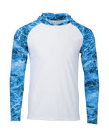 Paragon 241P Biloxi Performance Colorblocked Hoodie #color_Nautical