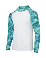 Paragon 241P Biloxi Performance Colorblocked Hoodie #color_Seafoam