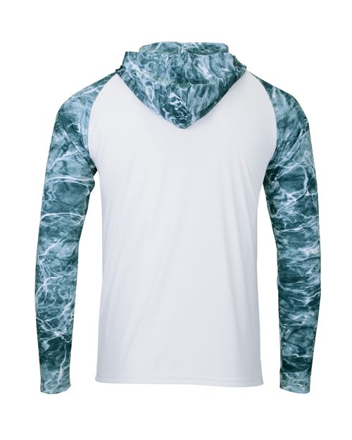 Paragon 241P Biloxi Performance Colorblocked Hoodie #color_Spindrift