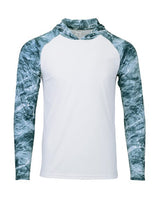 Paragon 241P Biloxi Performance Colorblocked Hoodie #color_Spindrift