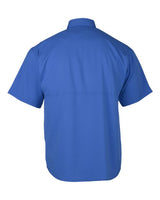 Paragon 700 Hatteras Performance Short Sleeve Fishing Shirt #color_Vivid Blue