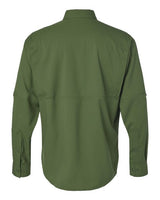 Paragon 702 Kitty Hawk Performance Long Sleeve Fishing Shirt #color_Olive Green