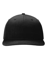 Richardson 312 Twill Back Trucker Cap #color_Black