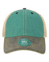 LEGACY OFA Old Favorite Trucker Cap #color_Aqua Blue/ Navy