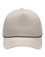Sportsman SP1300 Five-Panel Rope Heritage Fit Cap #color_Khaki