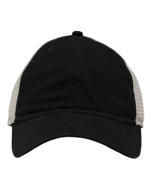 Sportsman SP1750 Mesh Dad Hat Fit #color_Black/ Stone