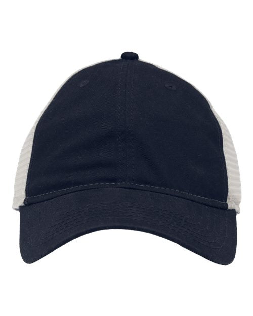 Sportsman SP1750 Mesh Dad Hat Fit #color_Navy/ Stone
