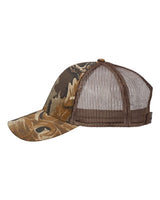 Valucap VC150M Licensed Camo Mesh Cap #color_Advantage Classic/ Brown Mesh