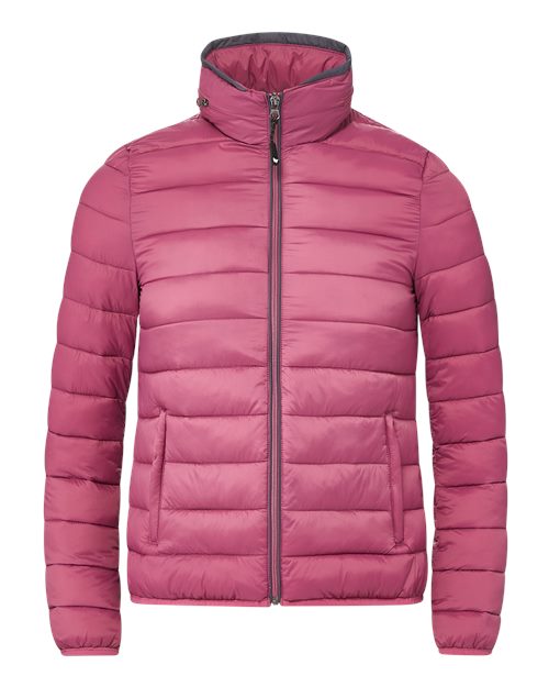 Weatherproof 211137 Women's PillowPac Puffer Jacket #color_Dusk Orchid