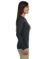 econscious EC3500 Ladies' 100% Organic Cotton Classic Long-Sleeve T-Shirt #color_CHARCOAL