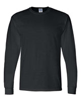 Gildan G840 Adult 50/50 Long-Sleeve T-Shirt #color_BLACK