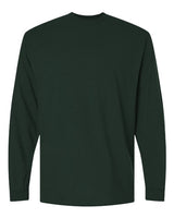 Gildan G840 Adult 50/50 Long-Sleeve T-Shirt #color_FOREST GREEN